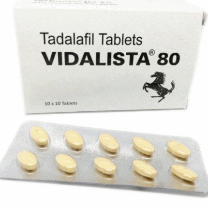 Vidalista 80 mg (tadafil)